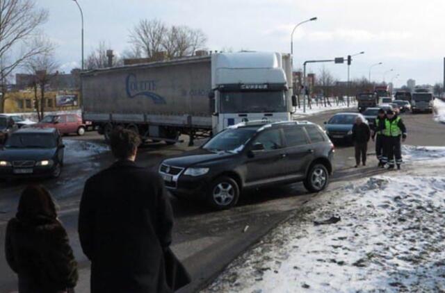 Avarija paralyžiavo eismą Šilutės plente