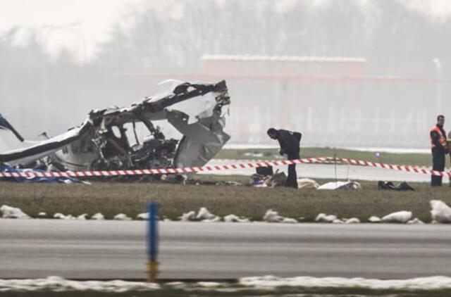 Belgijoje sudužus lėktuvui žuvo penki žmonės