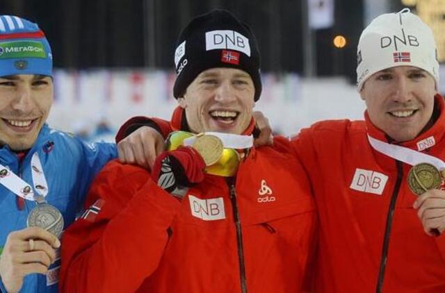 Biatlonininkas T. Kaukėnas pasaulio čempionate - 29-as