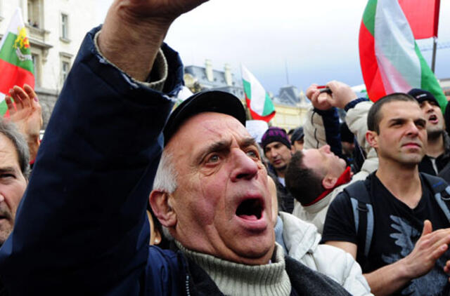 Bulgarijoje vėl kilo protestai