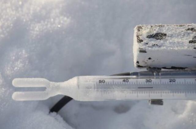 Du Rusijos miesteliai varžosi dėl šalčiausio titulo