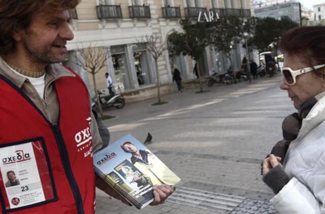 Graikijoje leidžiamas specialus benamių žurnalas