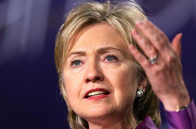 Hilari Klinton paliko JAV valstybės sekretorės postą