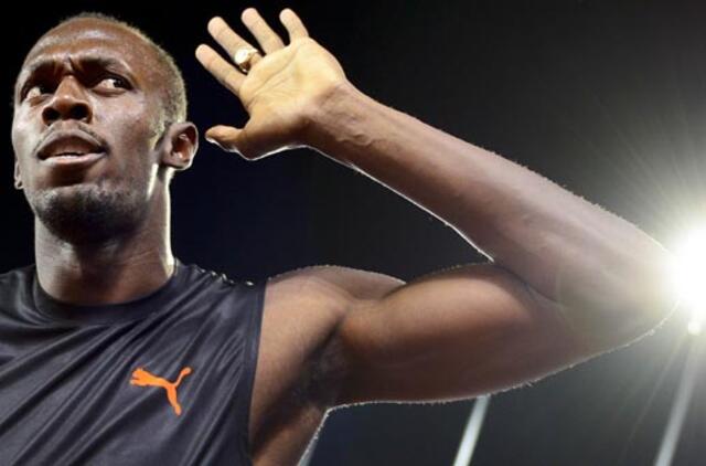 Jamaikos sprinteris J. Boltas - tarp NBA "Visų žvaigždių" savaitgalio dalyvių