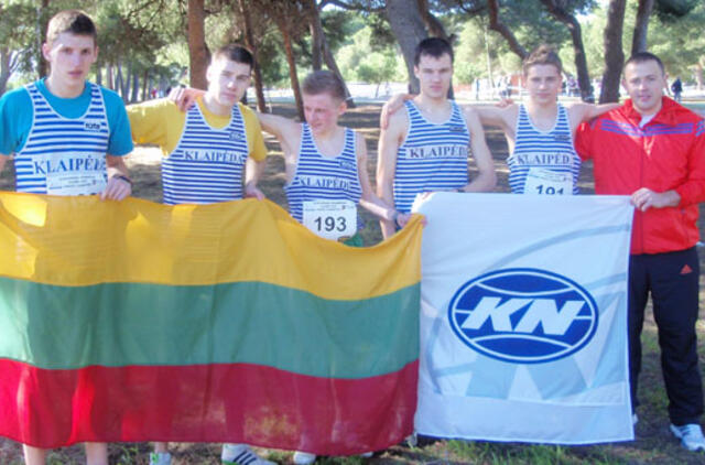 Jaunieji Klaipėdos kroso bėgikai Europos taurėje - septinti
