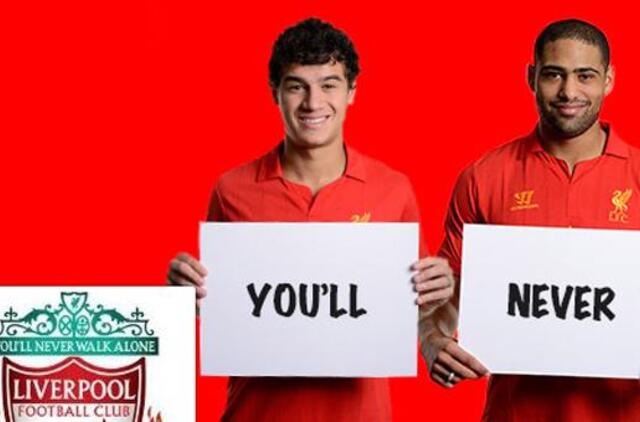 „Liverpool“ vėl pasveikino lietuvius