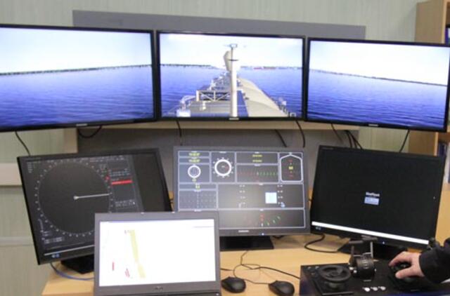 Moderni navigacinė įranga - ir studentams, ir uostui