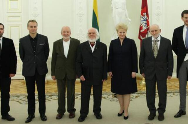 Nacionalinių premijų laureatai vadinti "geriausiųjų rinktine"