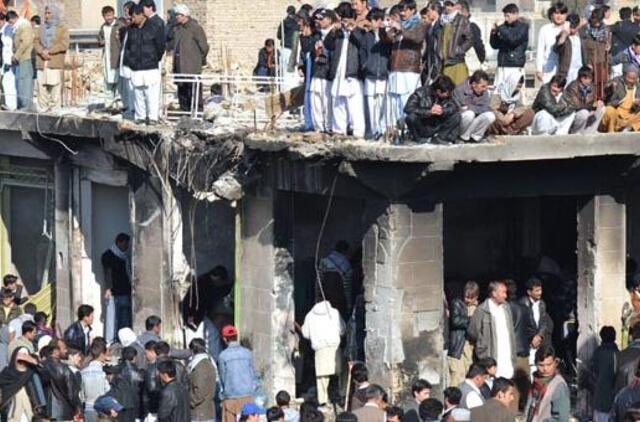 Pakistanas: teroro akto aukų skaičius išaugo iki 64