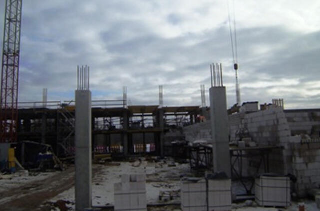 Palangoje - universalaus sporto komplekso kontūrai