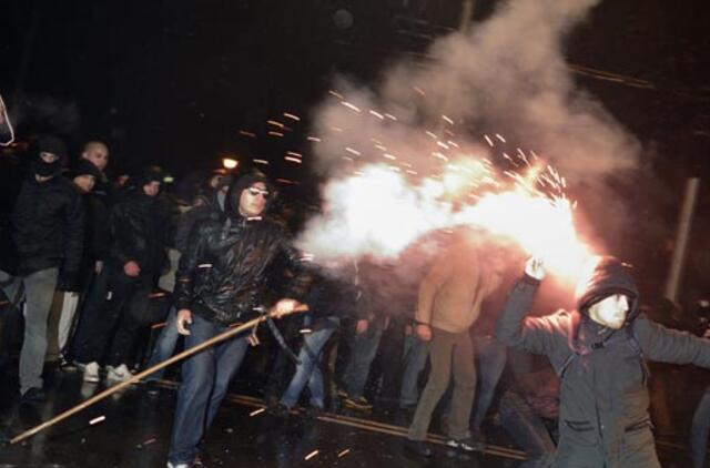 Per naujus protestus Bulgarijoje sužeista 10 žmonių