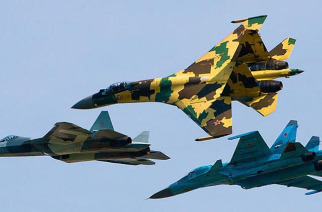 Rusija neigia, kad šalies naikintuvai pažeidė Japonijos oro erdvę