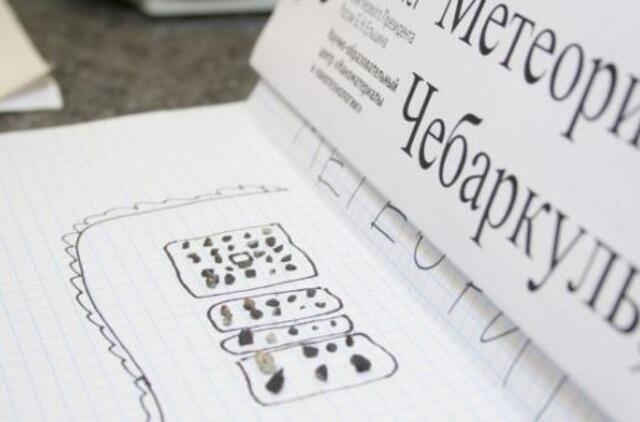 Rusijos policija konfiskavo parduodamus meteorito fragmentus