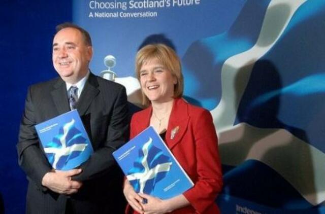 Škotija savo nepriklausomybę ketina skelbti 2016 kovą