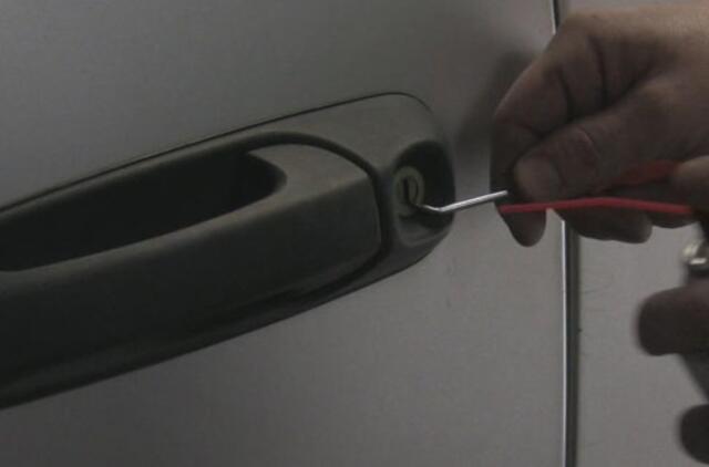 Uostamiestyje įkliuvo du mašinvagiai