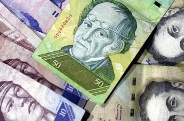 Venesuela devalvavo nacionalinę valiutą - bolivarą