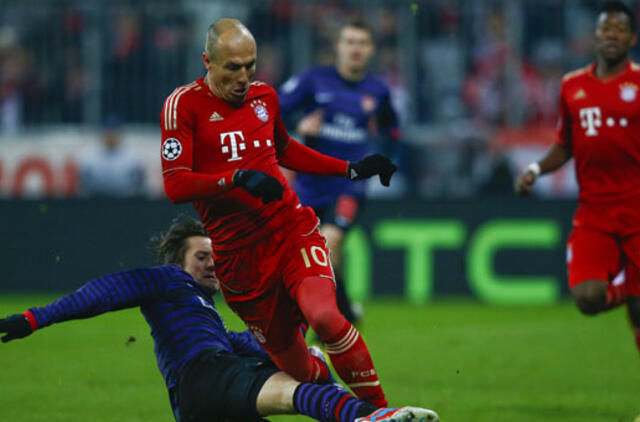 „Arsenal“ pritrūko įvarčio, „Malaga“ – Čempionų lygos ketvirtfinalyje