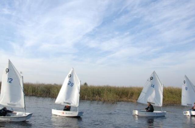 Buriuotoja Viktorija Andrulytė varžybose Ispanijoje - ketvirta