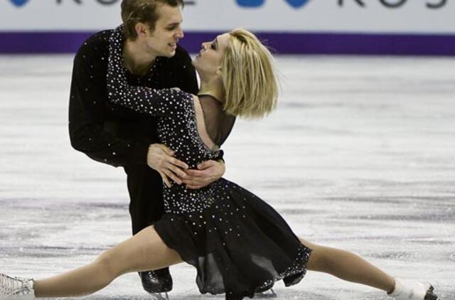 Čiuožėjai Izabela Tobias ir Deividas Stagniūnas  iškovojo kelialapį į olimpiadą
