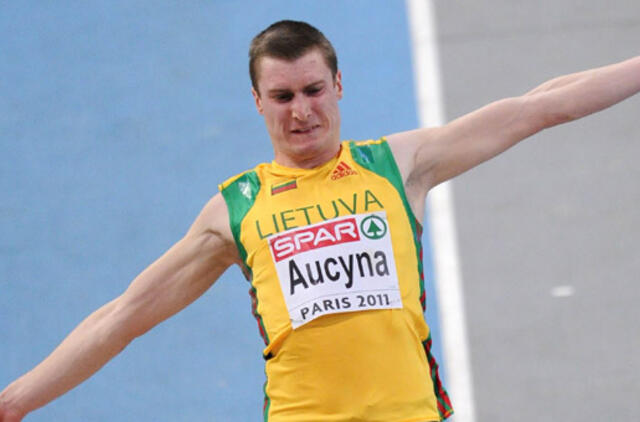D. Aučyna Europos čempionato trišuolio atrankos varžybose liko paskutinis