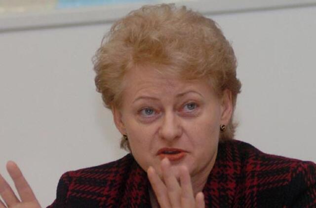 D. Grybauskaitė: "Savo valstybę mes kuriame kasdien"