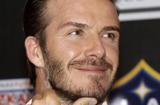 Davidas Beckhamas tapo Kinijos futbolo ambasadoriumi