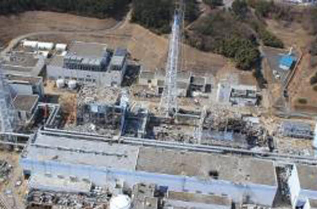 Į Fukušimos reaktorius sunkiasi vanduo ir trukdo tvarkymo darbus