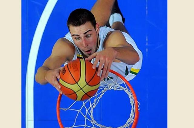 Jono Valančiūno sąskaitoje - trys taškai