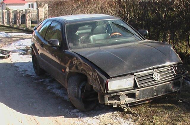 "Saulių" raižymas Gargžduose baigėsi avarija