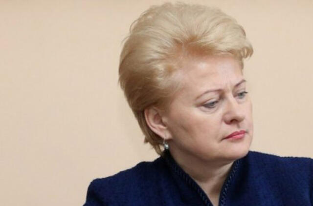 Apklausa: D. Grybauskaitė grįžo į reitingo viršūnę