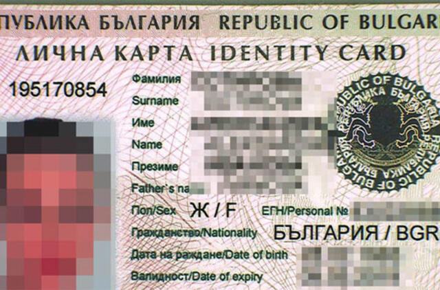 Baltarusė į Kiprą bandė išskristi su suklastota bulgariška tapatybės kortele