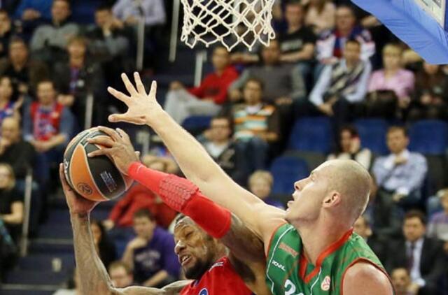 Eurolygos ketvirtfinalyje CSKA nugalėjo "Caja Laboral" krepšininkus
