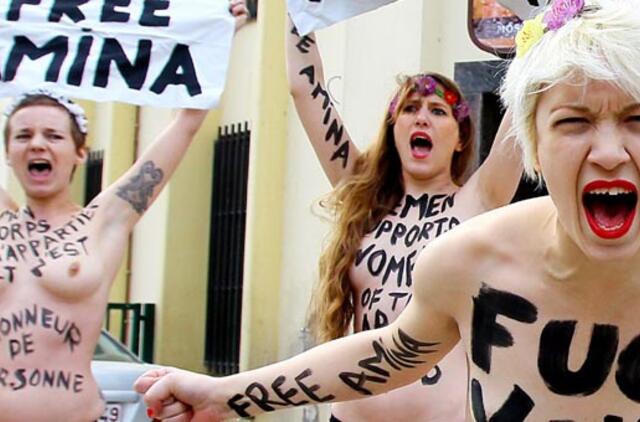 "Femen" balandžio 4-ąją paskelbė "tarptautine pusnuogio džihado diena"