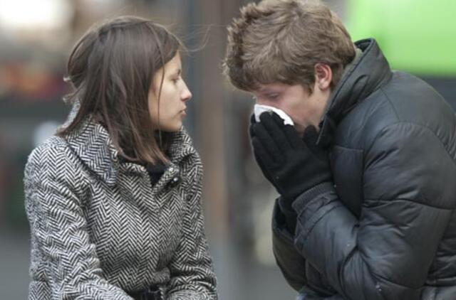 Gripas pamažu traukiasi, didžiausias sergamumas išlieka Kaune