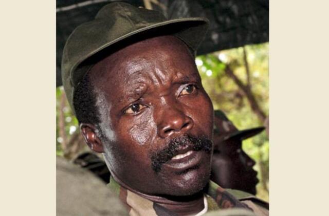 JAV už Ugandos sukilėlių lyderio Džozefo Konio galvą siūlo 5 mln. dolerių atlygį