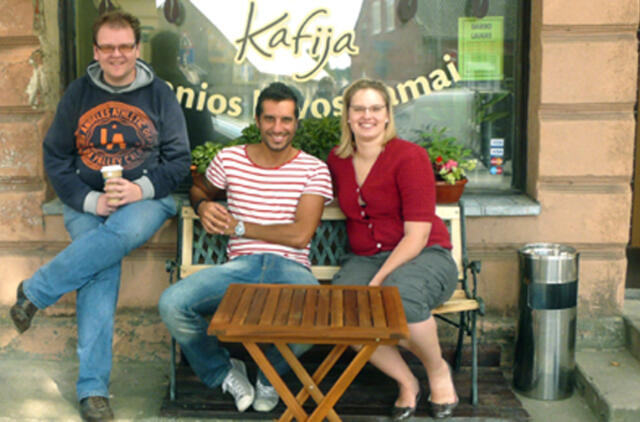 Kavinės savininkai Gabšiai tapo kavos ekspertais