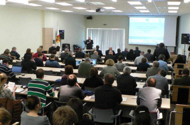 Klaipėdos universitete - jūros mokslų konferencija