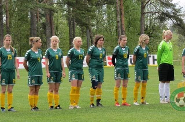 Lietuvos futbolininkės pralaimėjo Farerų salų atstovėms ir prarado galimybes patekti į kitą atrankos etapą