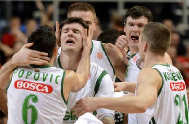 Pusfinalyje grandai nesusitiks: "Lietuvos rytas" įveikė "Žalgirį"