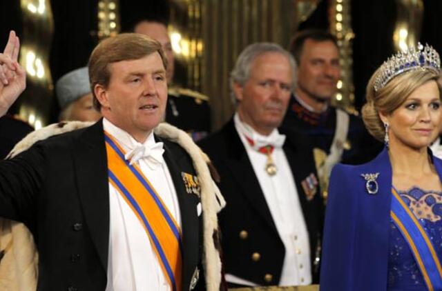 Nyderlanduose inauguruotas naujasis karalius Vilemas Aleksandras