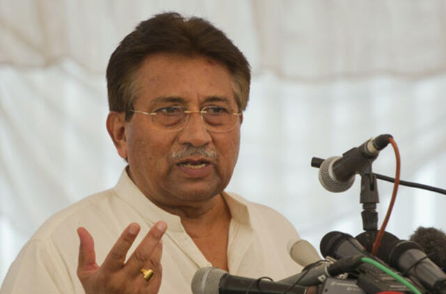 Pakistanas: Pervezui Mušarafui uždrausta dalyvauti parlamento rinkimuose