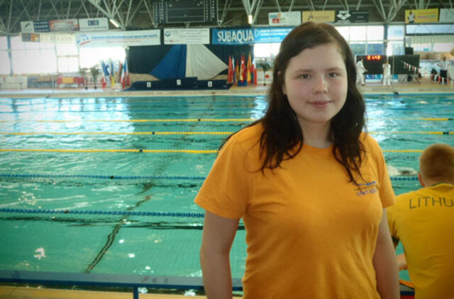 Klaipėdietė pasaulio taurės varžybose pagerino rekordą