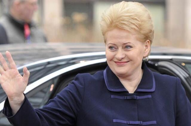 Prezidentė vyksta į Margaret Tečer laidotuves