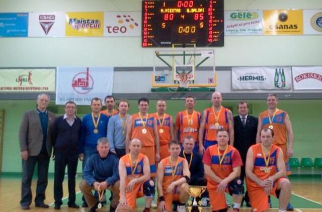 Senjorų krepšinio čempionatas baigėsi dramomis