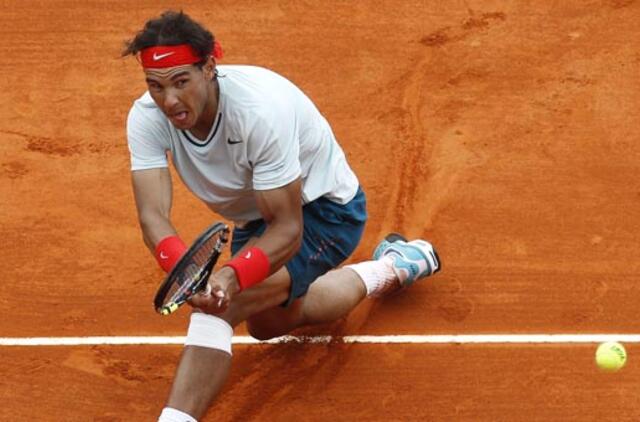 Turnyro Monte Karle finale - serbas Novakas Džokovičius ir ispanas Rafaelis Nadalis