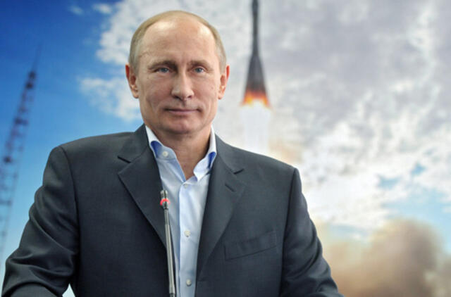 Vladimiras Putinas paskelbė apie rekordines investicijas į kosmonautiką
