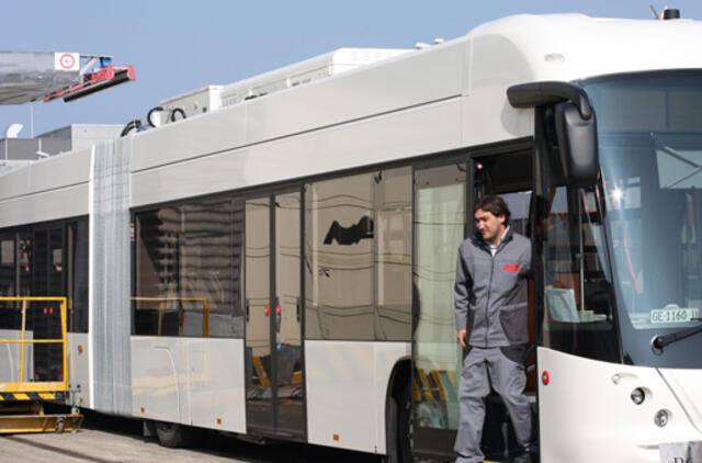 Ženevoje pristatytas elektrinis autobusas