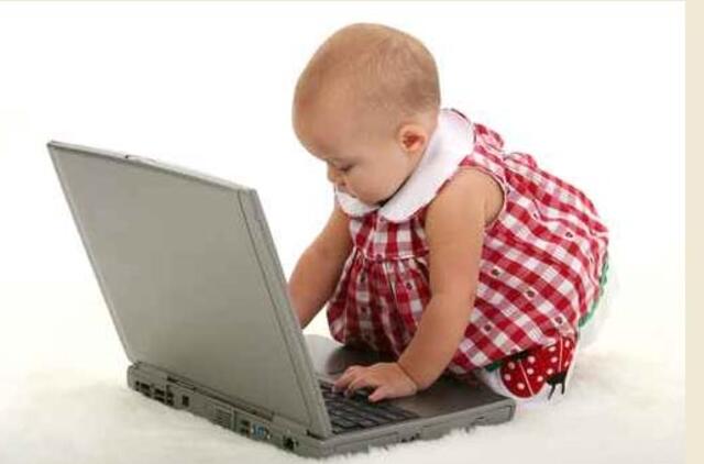 Britų vaikai internetu pradeda naudotis sulaukę trejų