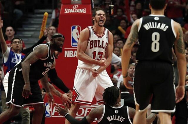 "Bulls" iškopė į NBA čempionato Rytų konferencijos pusfinalį