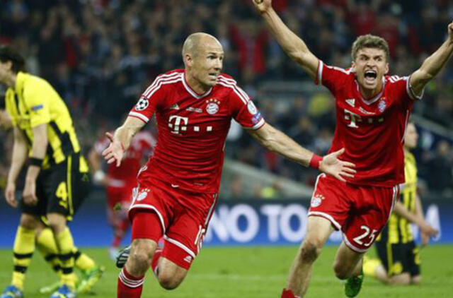 Čempionų lygos nugalėtojų titulas - "Bayern" komandai